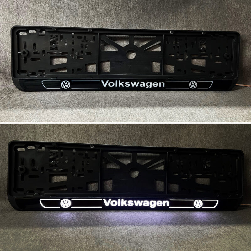 Mbajtese Targe Volkswagen Led
