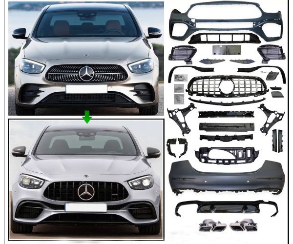 Body Kit W213 Upgrade 2021 E63 AMG