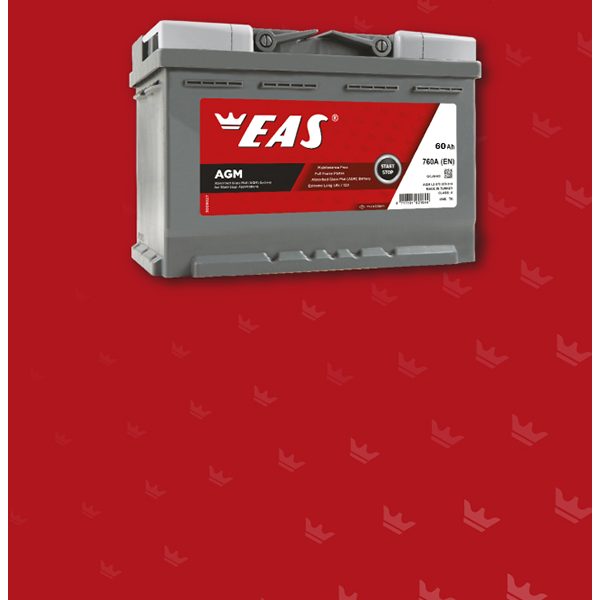 Bateri Makine EAS 60Ah